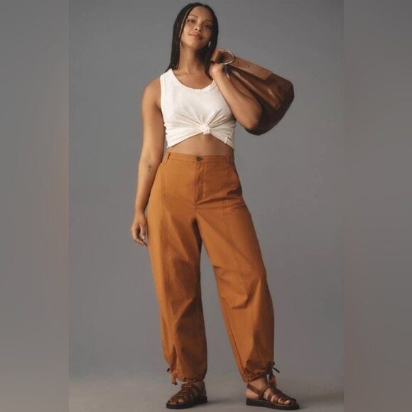 Anthropologie Brown Pants - Picture 1 of 15